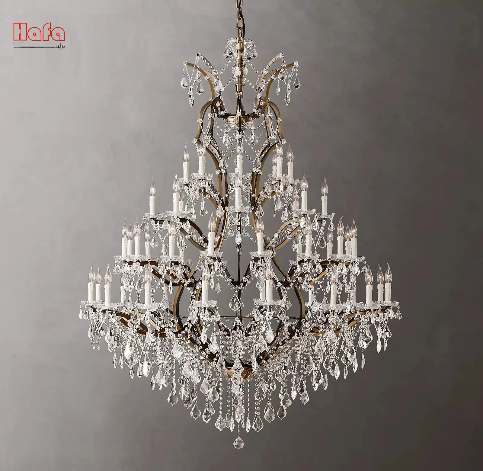 Antique Maria Therese Chandelier crystal Lighting - Image 2
