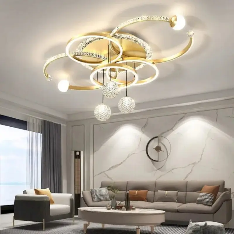 LED Ceiling Light Chandelier Modern Flush Mount - Image 6