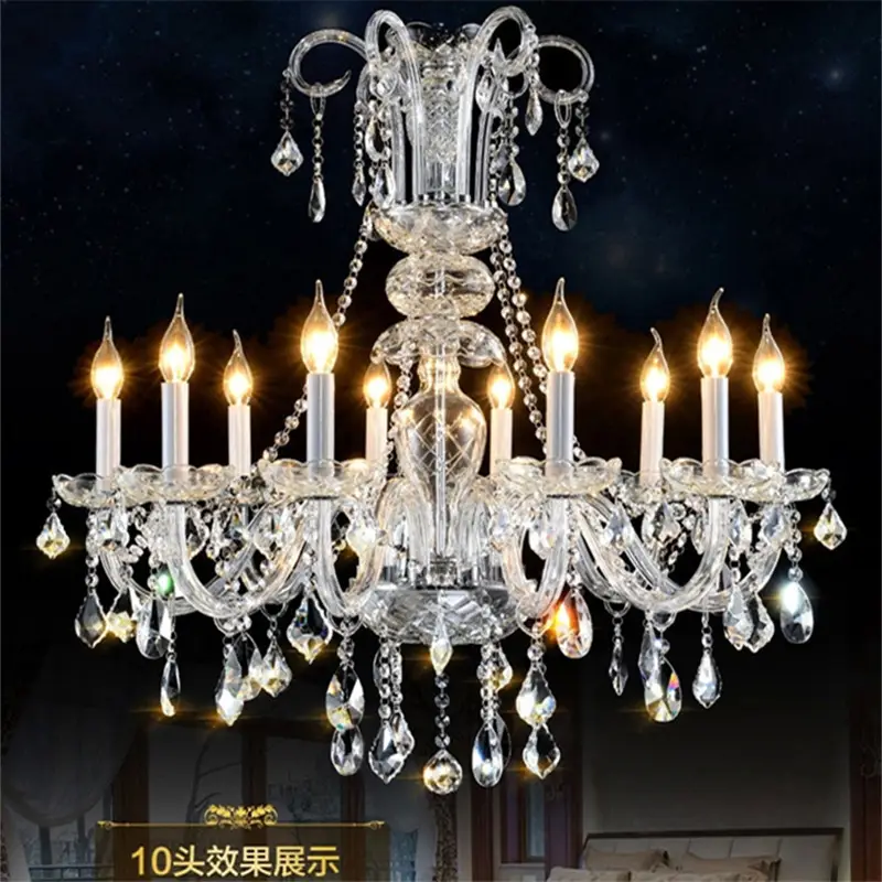 Extra Large Crystal Chandelier Lighting Foyer Lights - Image 5