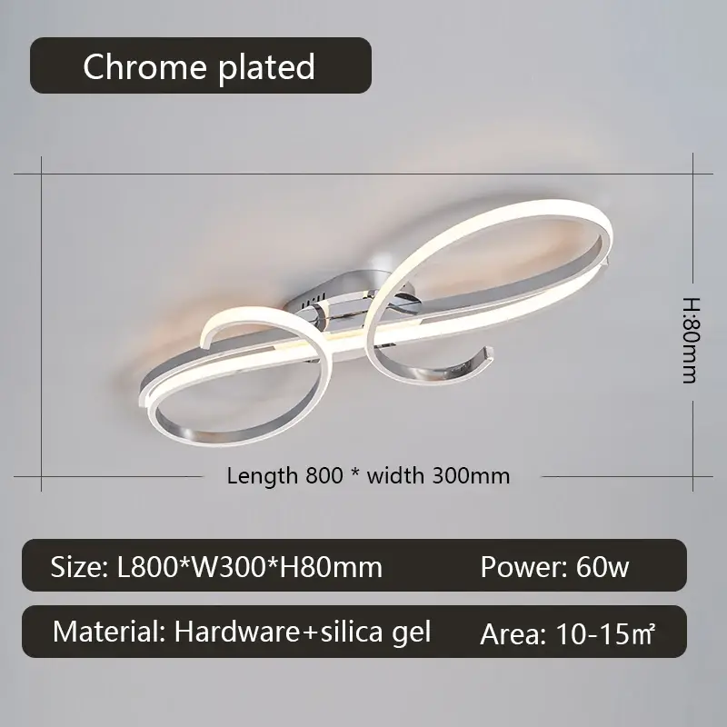 L800mm Chrome