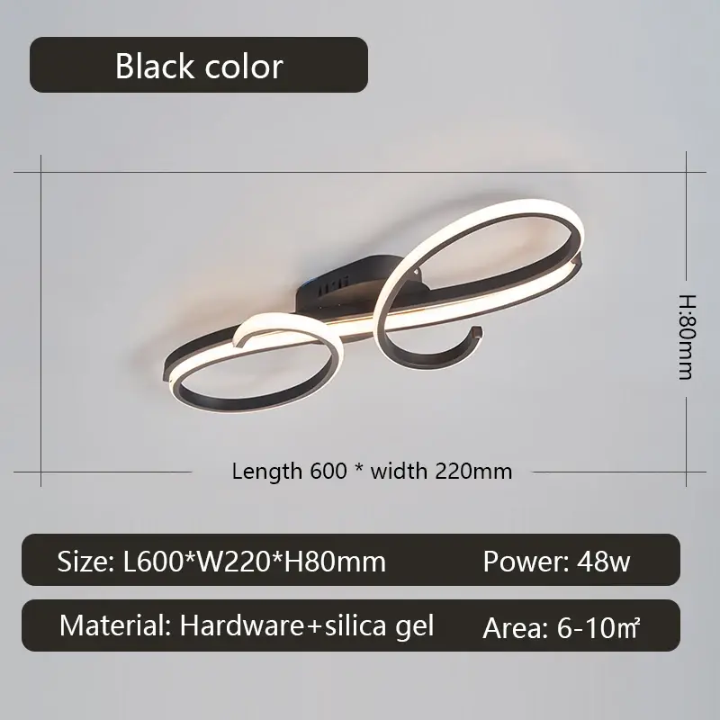 L600mm Black