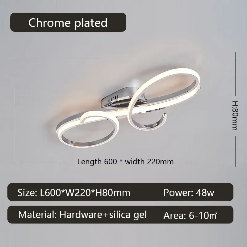 L600mm Chrome