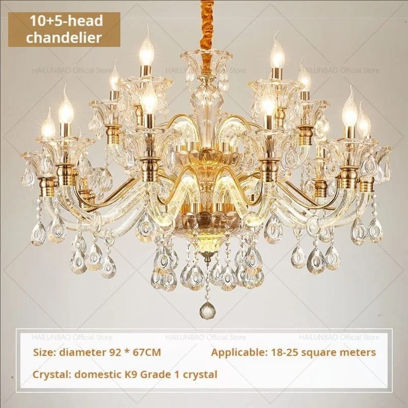 15 heads D92X67CM