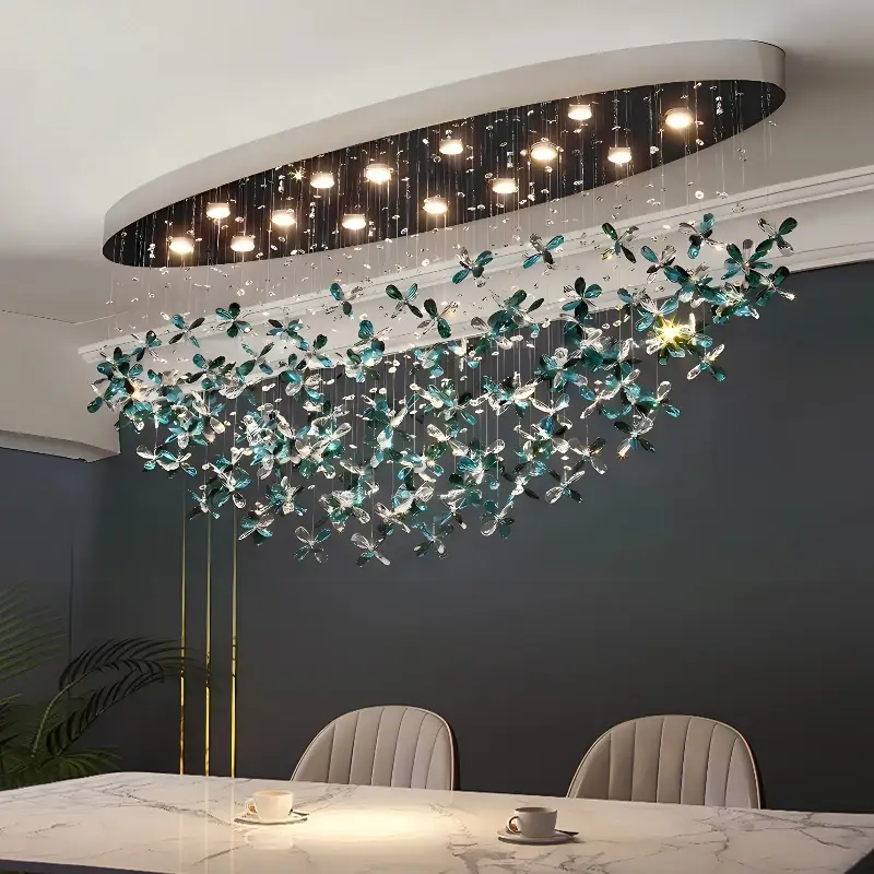 Oval Design Crystal Chandelier - Image 4