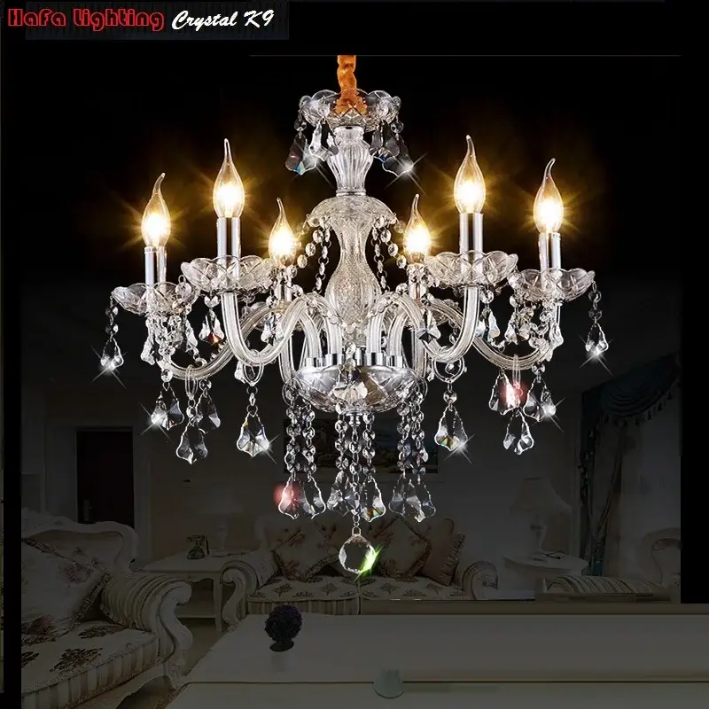 Indoor Crystal Chandelier Home Lighting - Image 3