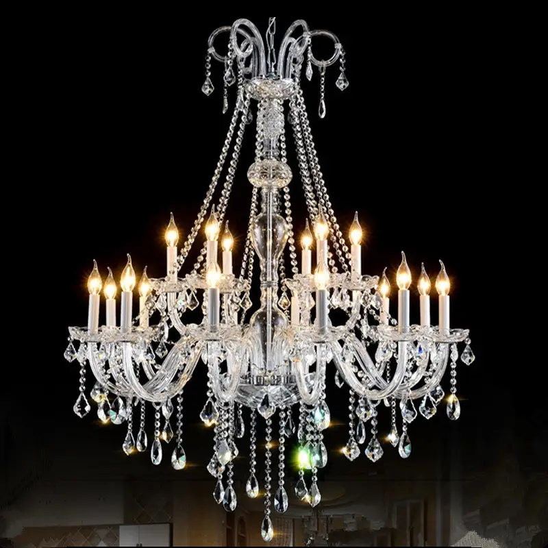 Extra Large Crystal Chandelier Lighting Foyer Lights - Image 6