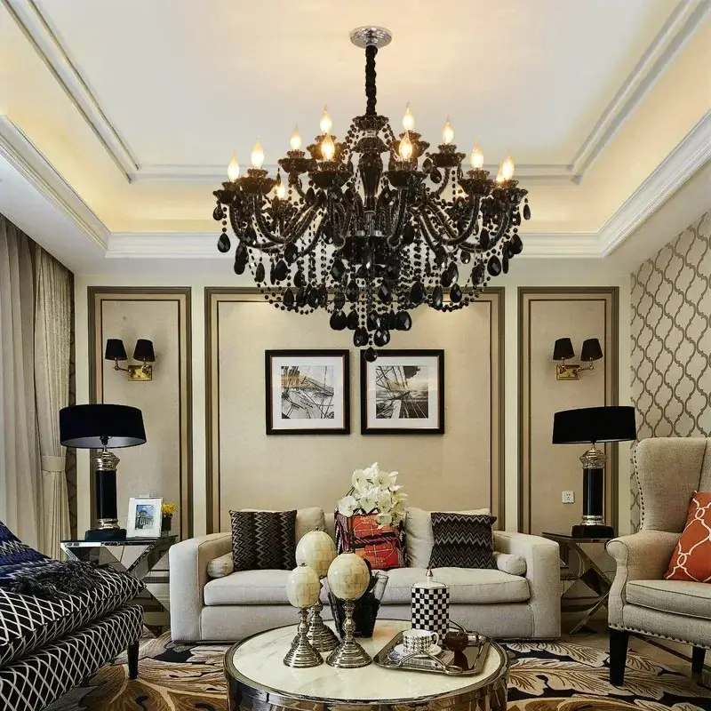 Chandelier Light Crystal China - Image 4