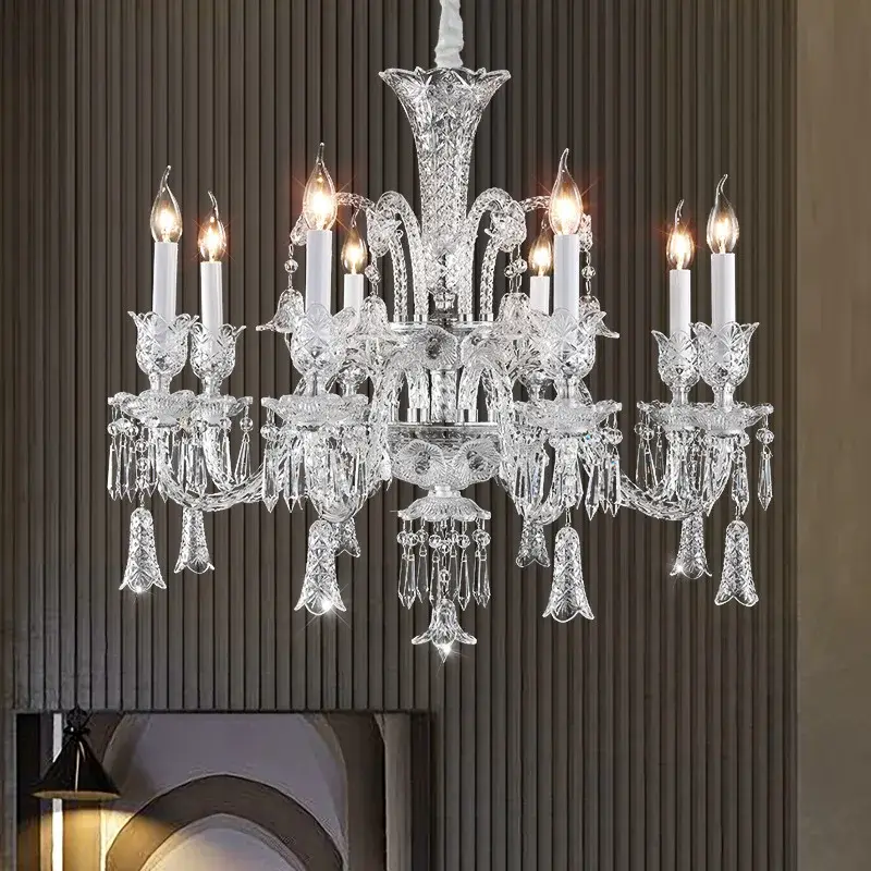 Royal Crystal Chandelier Lighting Top Grade - Image 6
