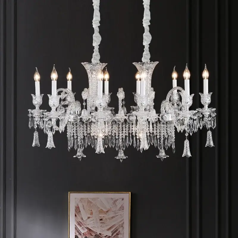 Royal Crystal Chandelier Lighting Top Grade - Image 4