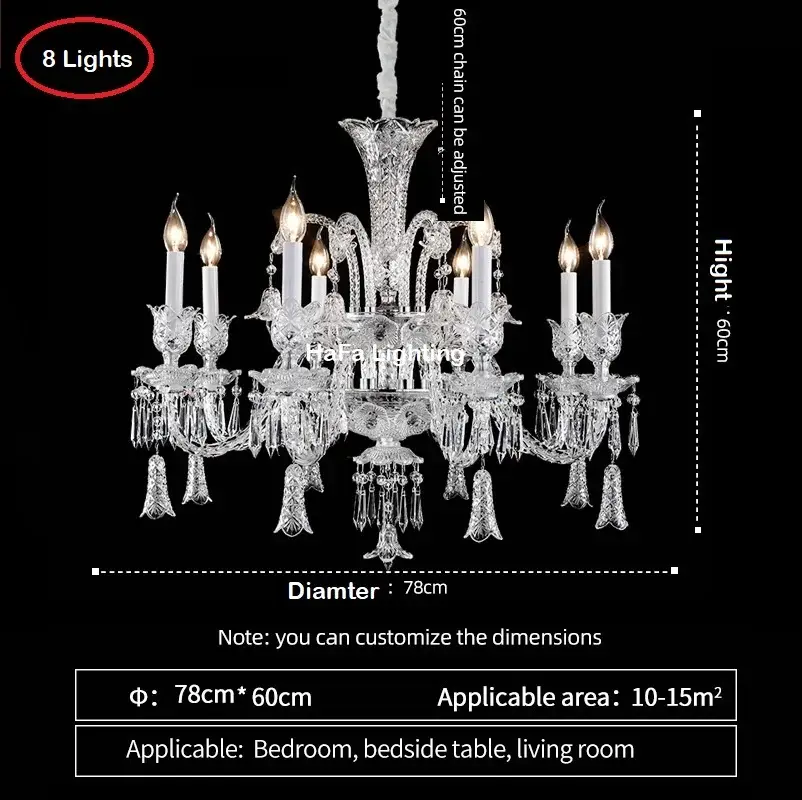 8 Arm chandelier
