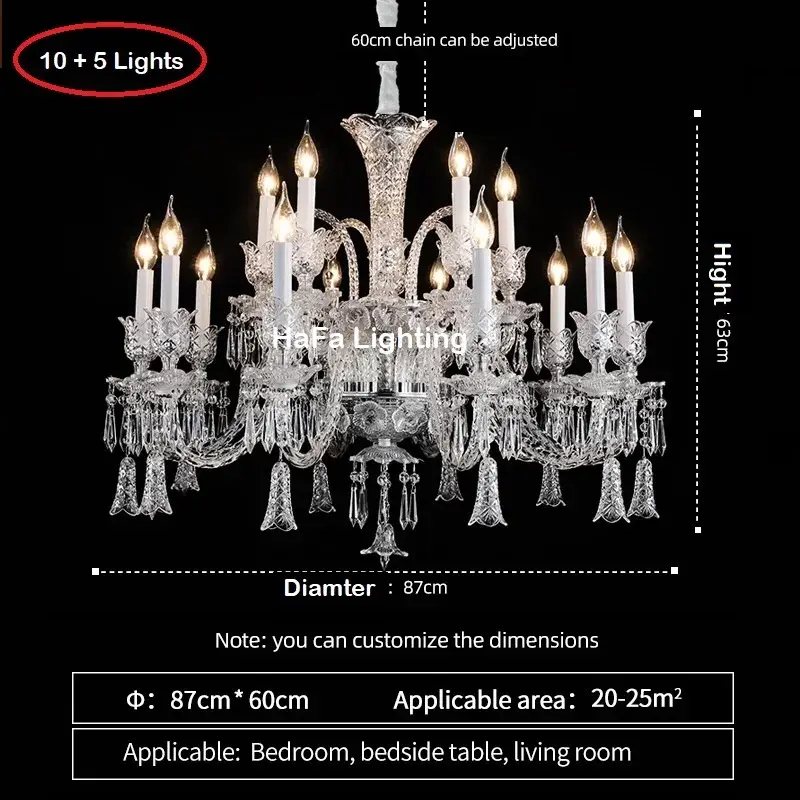 15 Arm chandelier