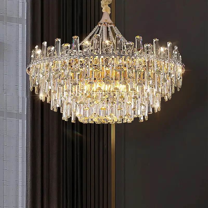 Living Room Chandelier Crystal Led Lighting - Image 3