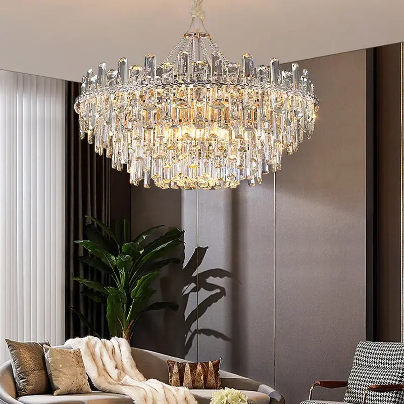 Living Room Chandelier Crystal Led Lighting - Image 2