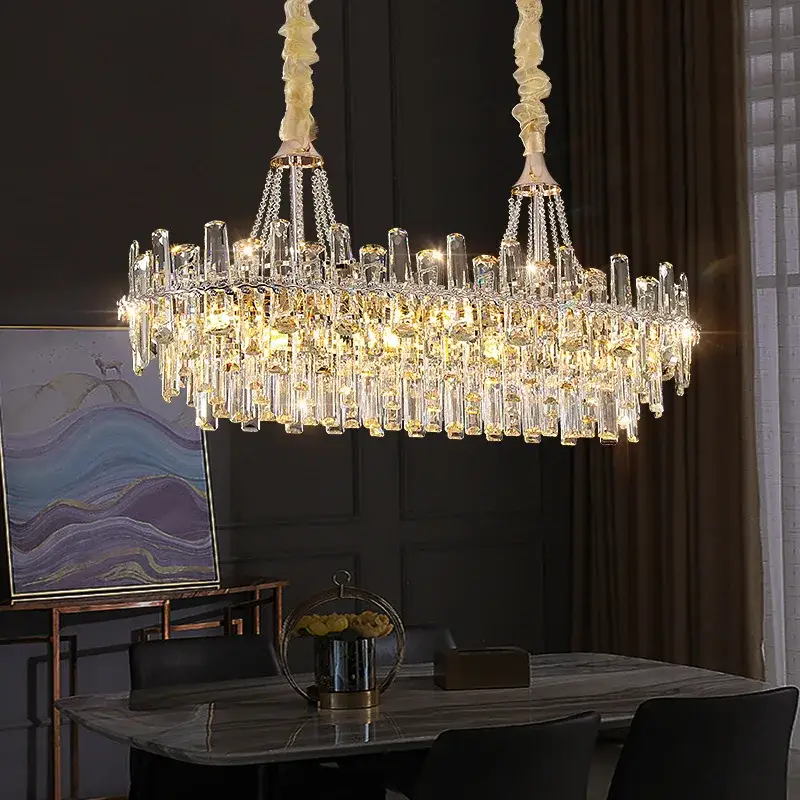 Living Room Chandelier Crystal Led Lighting - Image 4