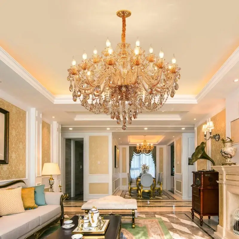 European Crystal Chandeliers - Image 3