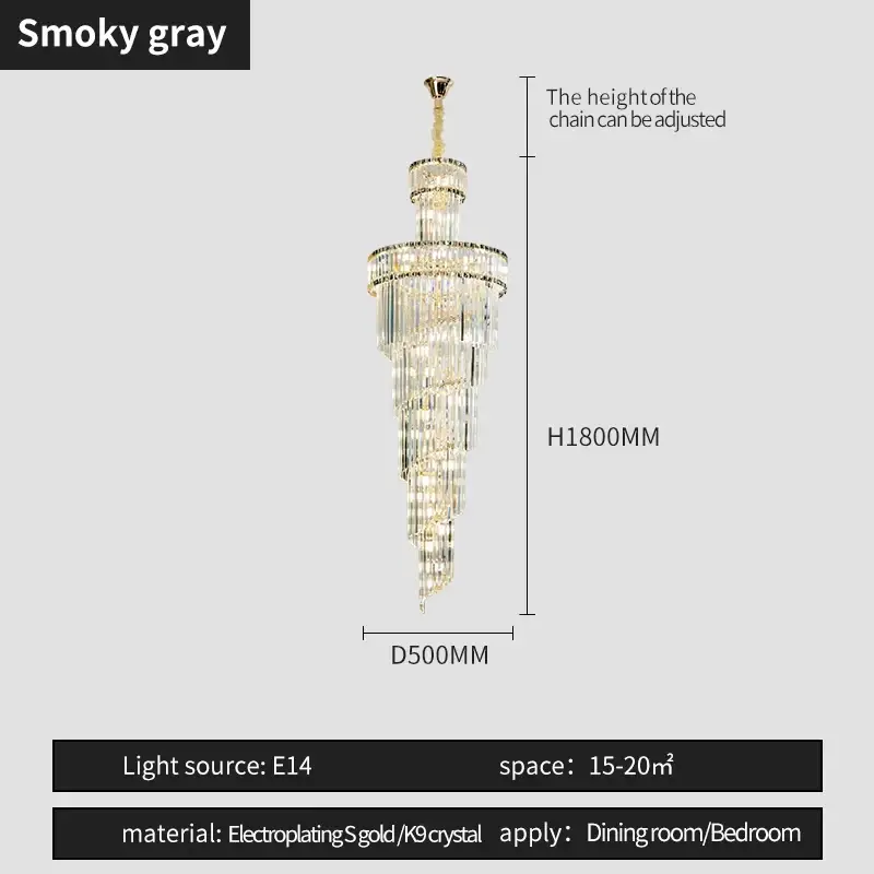 D50X180CMSmoky gray