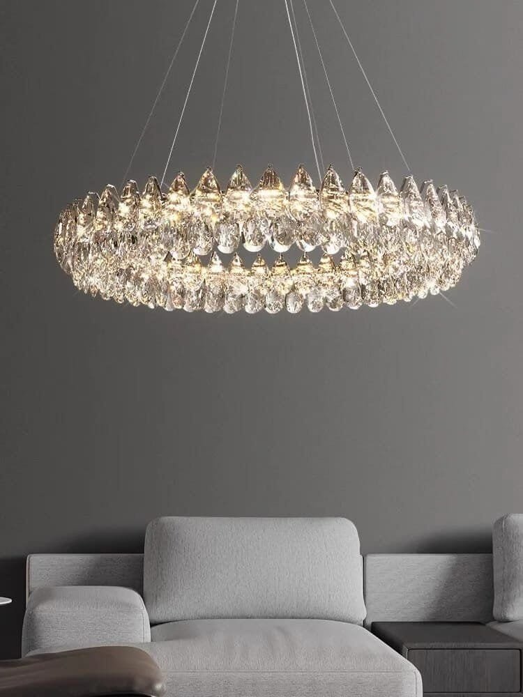 Crystal Ceiling Chandelier Modern Led for Living Room Bedroom - Image 3