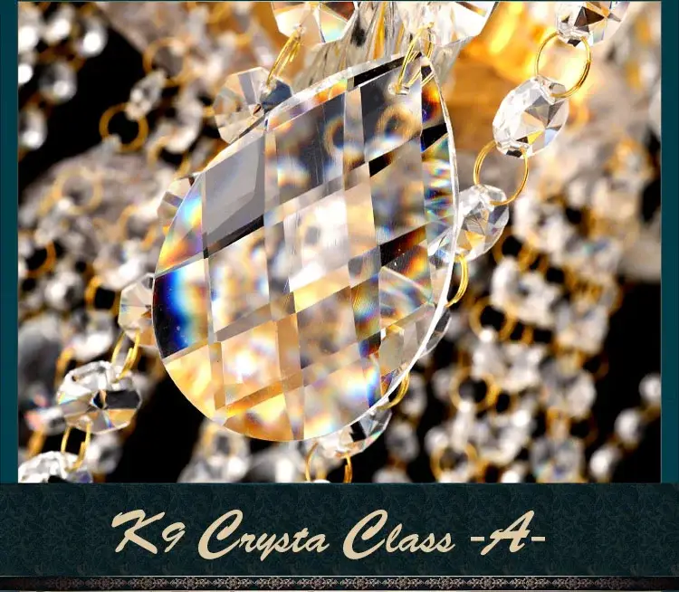 Vintage Crystal Chandelier Lighting Fixtures - Image 5