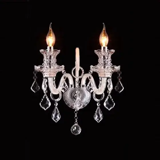 2 heads wall lamp