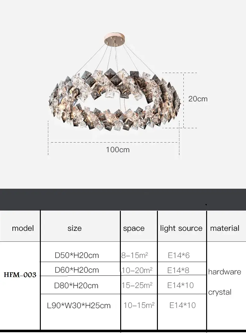 Room Chandelier Crystal Lighting - Image 6