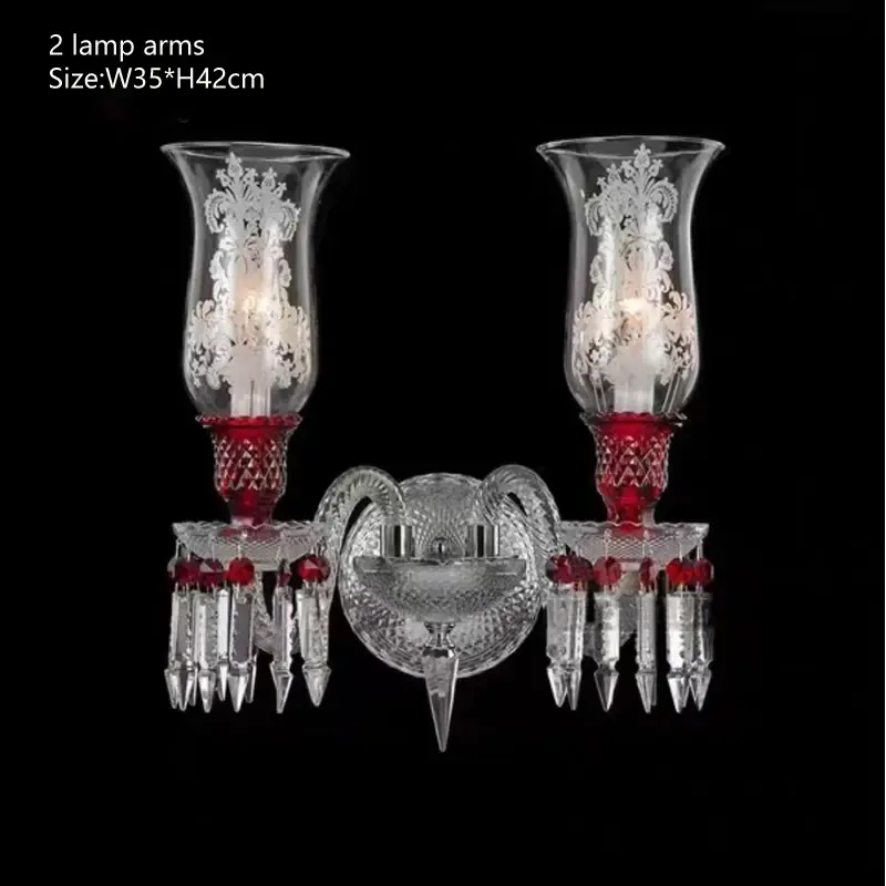 2 lamp arms
