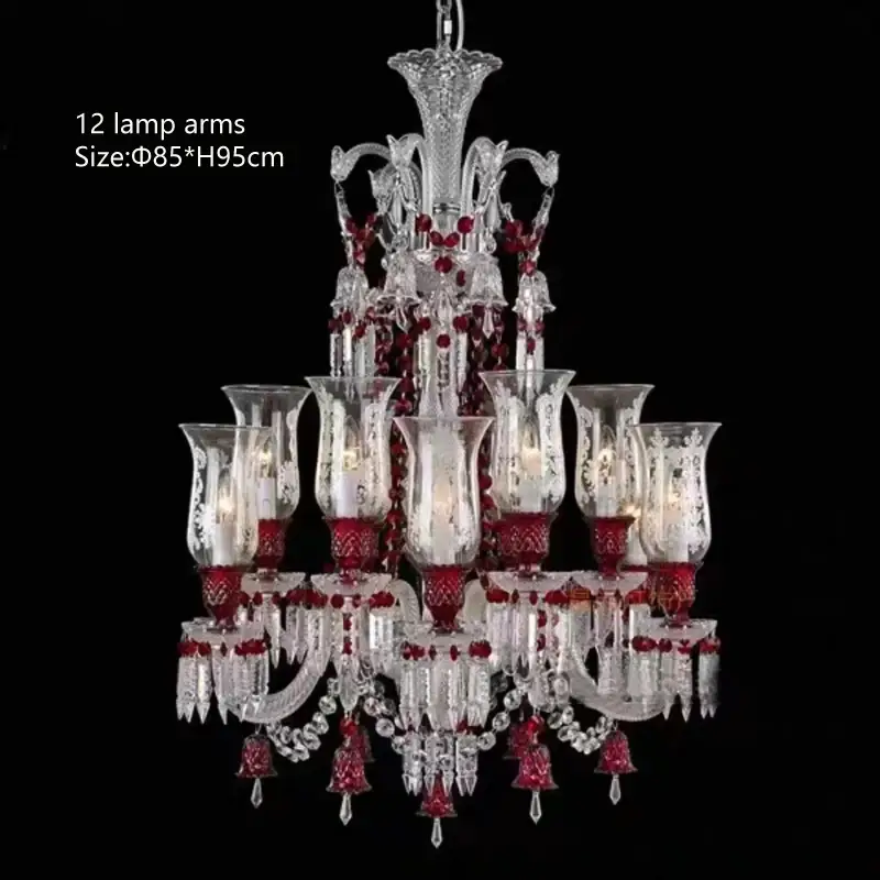12 lamp arms