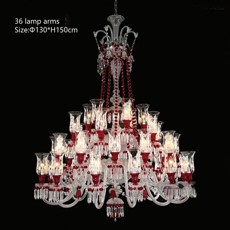 36 lamp arms