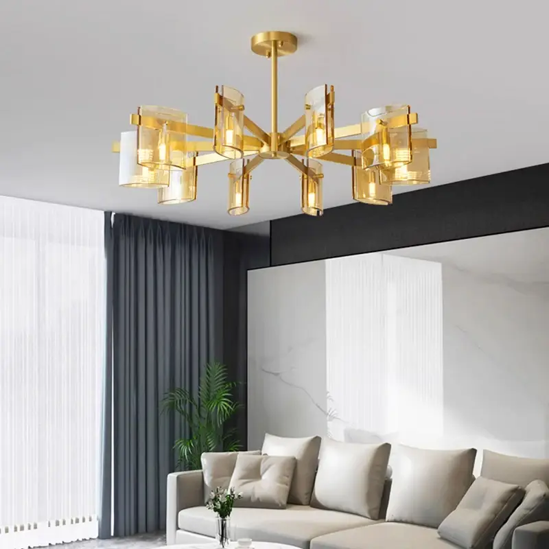 Bedroom Dining Room LED Pendant chandelier light indoor - Image 2