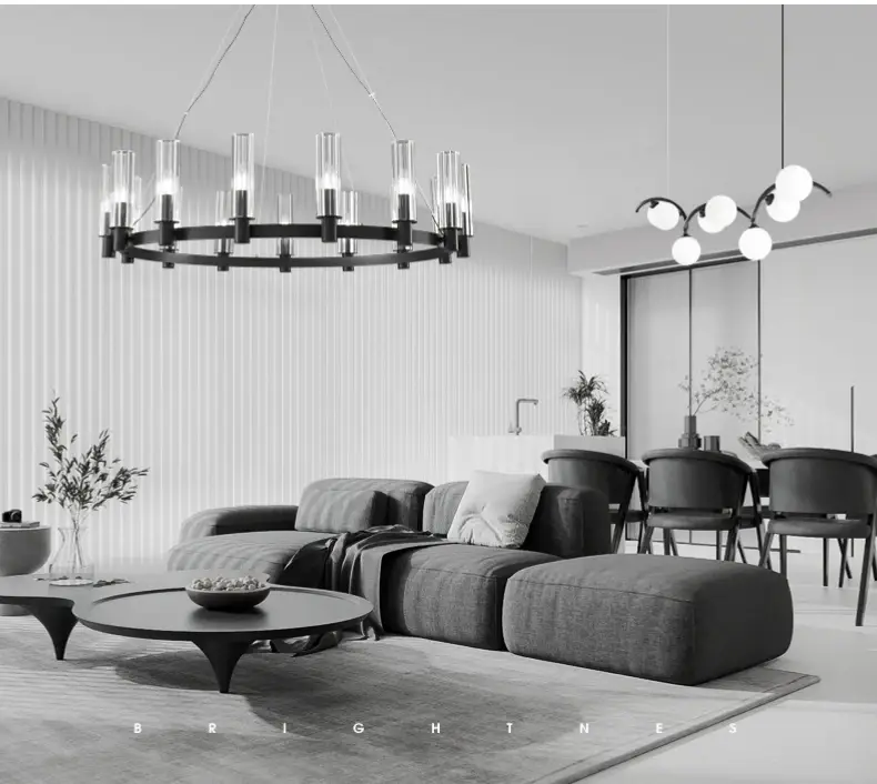 American Retro Chandelier Lighting Led - Image 2