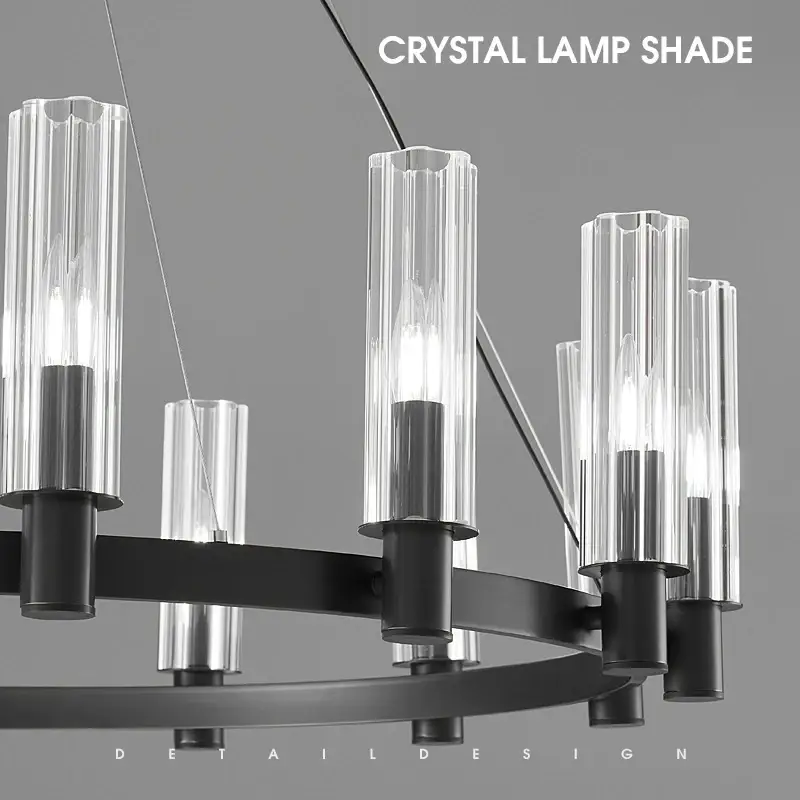 American Retro Chandelier Lighting Led - Image 4