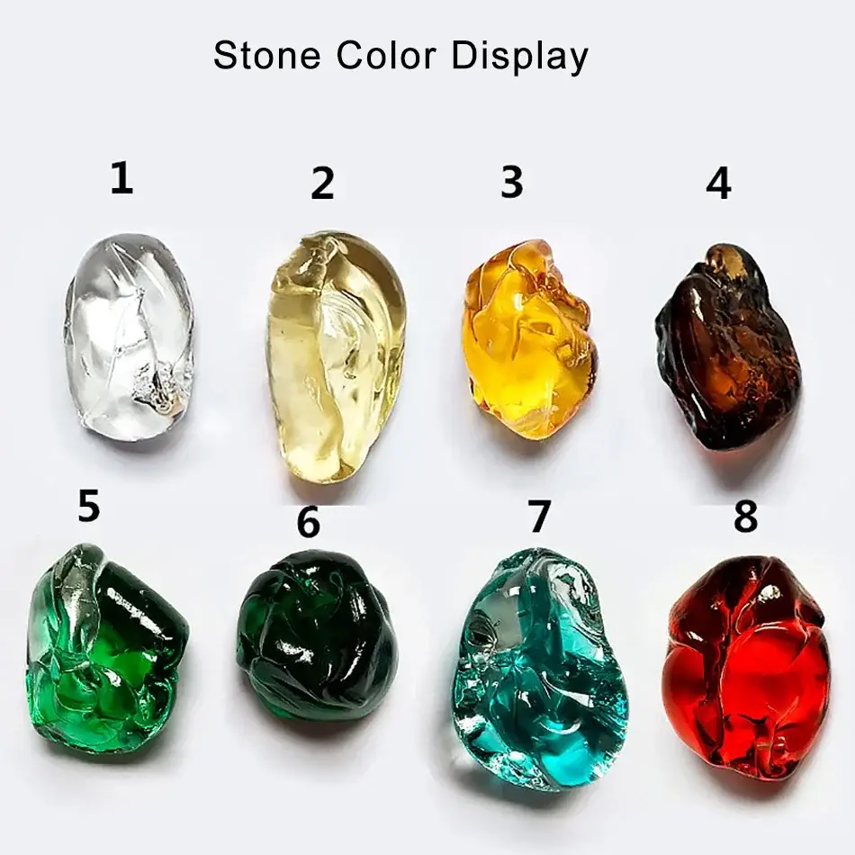 Crystal Stones LED Ceiling Chandelier - Image 7