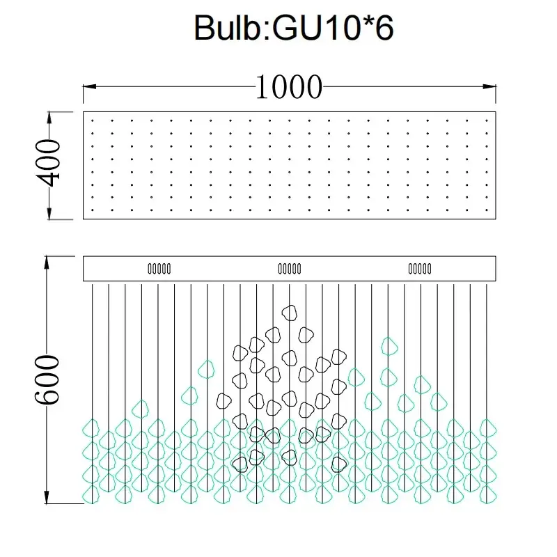 L100xW40xH60cm