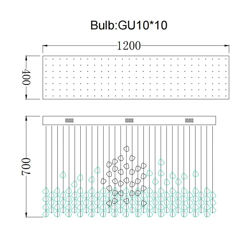 L120xW40xH70cm