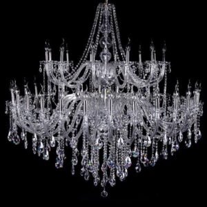 36 Lights Crystal Chandelier Lighting Diameter 120cm