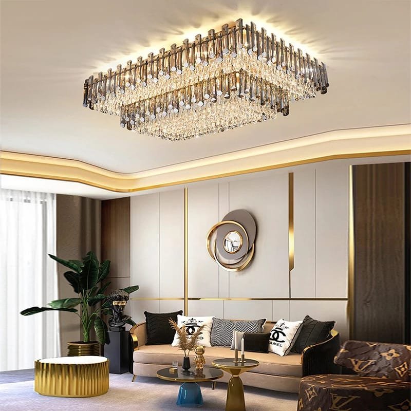LED Vintage Luxury Ceiling Lamp For Living room - Image 2