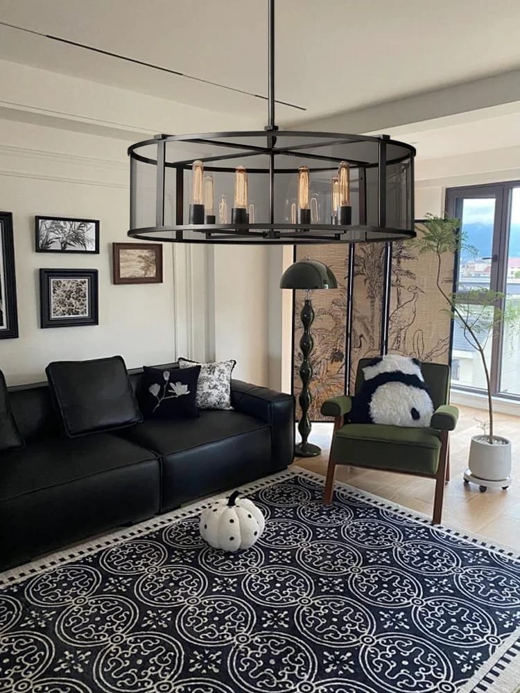 Brass Luxury Ceiling Chandeliers Living Room Dining Table Vintage - Image 3