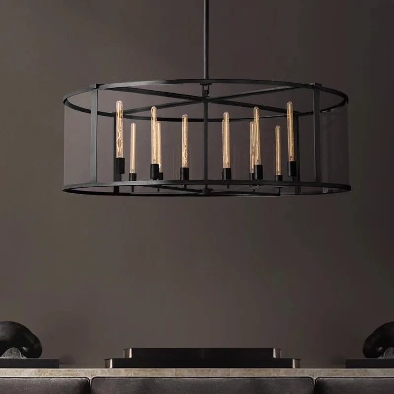 Brass Luxury Ceiling Chandeliers Living Room Dining Table Vintage - Image 6