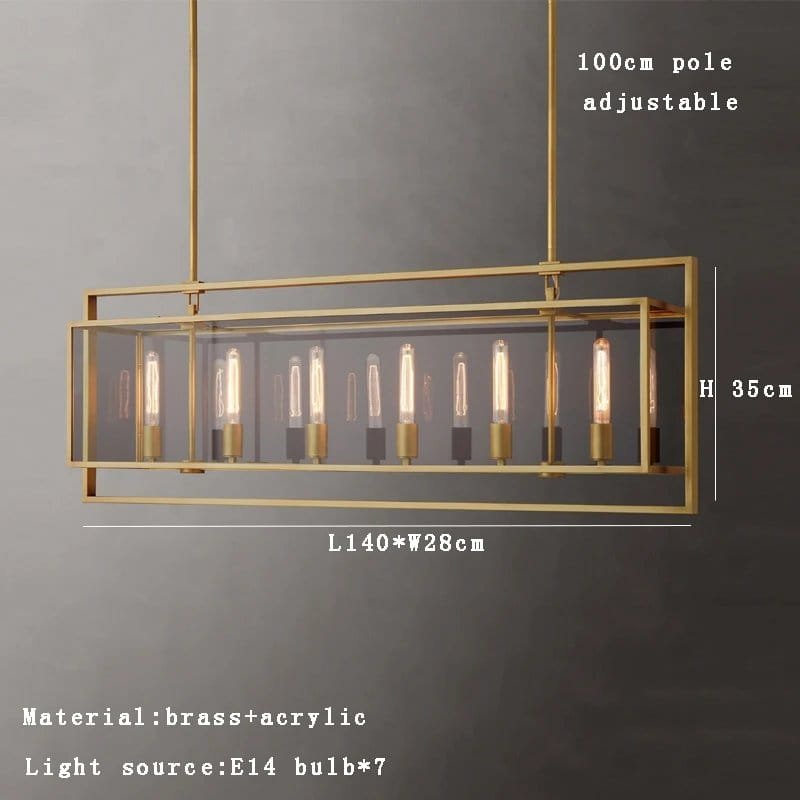 L140cm bronze