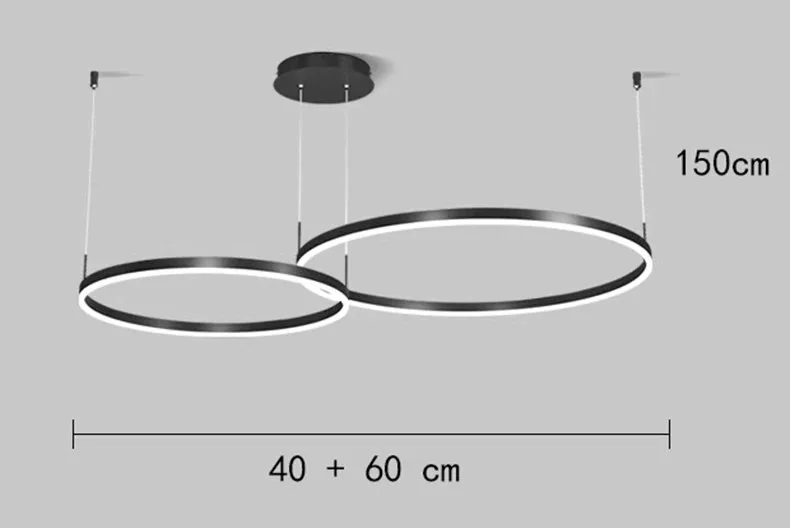 Black 40+60cm