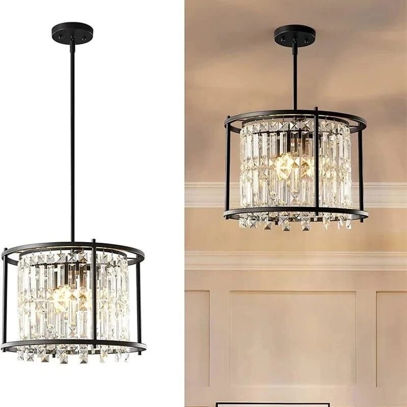Crystal Hanging Ceiling Pendant Light for Living Room Dining Bedroom - Image 6