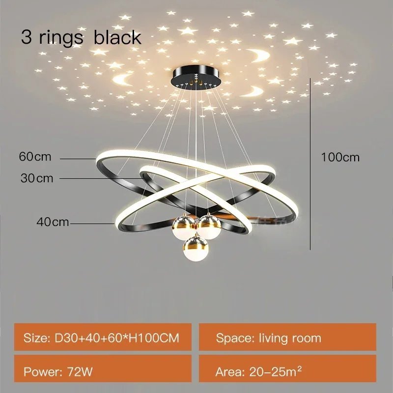 Black 30-40-60cm