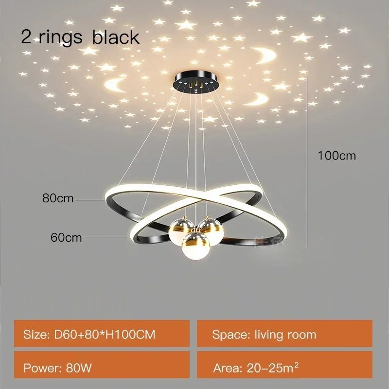 Black 60-80cm