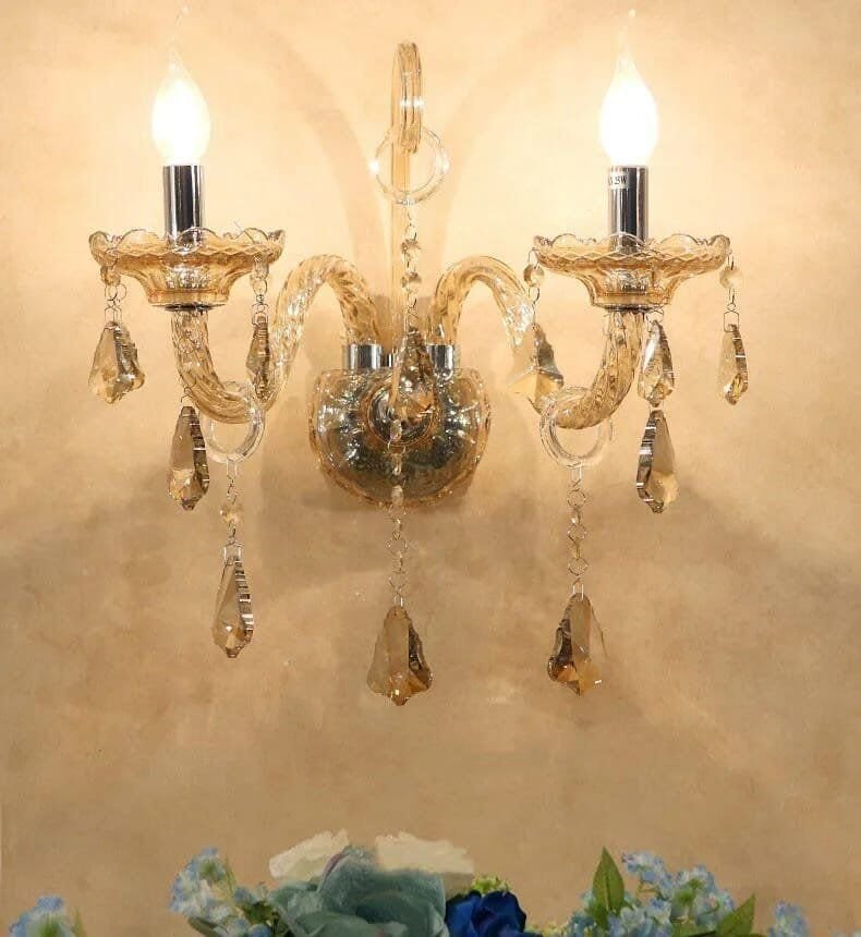 2 Arm Wall Lamp
