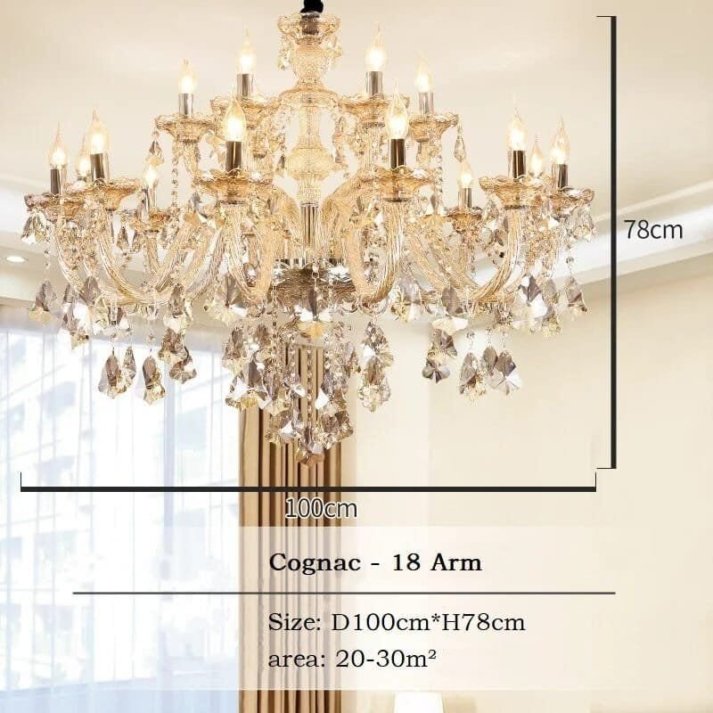18 Arm chandelier