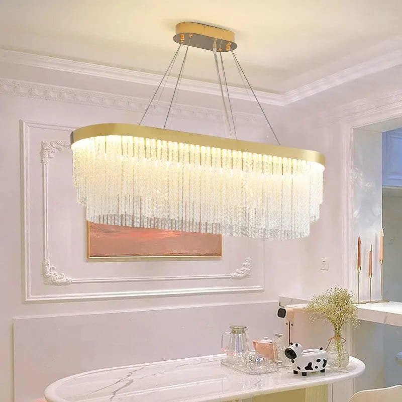Round Oval Modern Pendant Light - Image 5