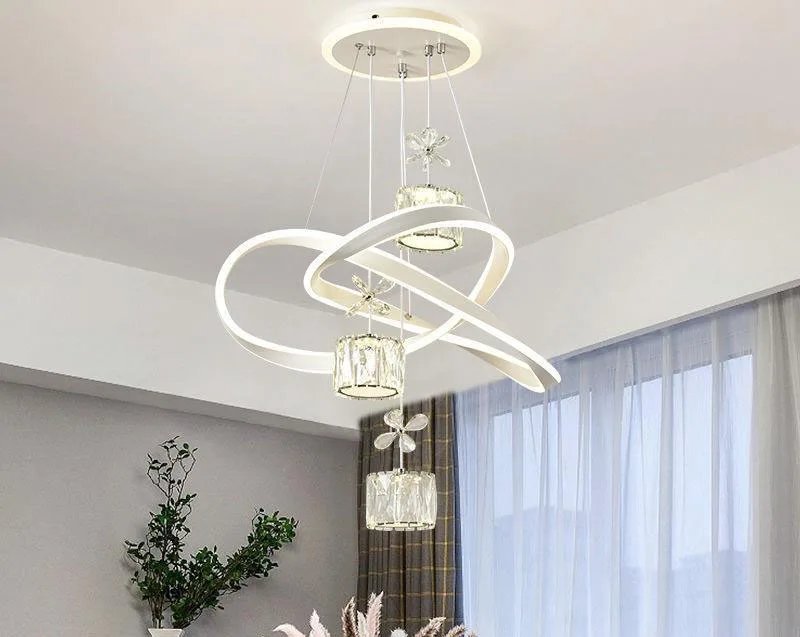 Modern Adjustable LED Pendant Light Lighting Fixtures - Image 4