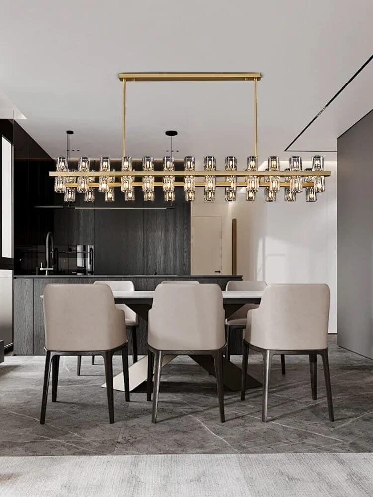 Brass Crystal Chandelier Luxury Hanging Lamps - Image 3