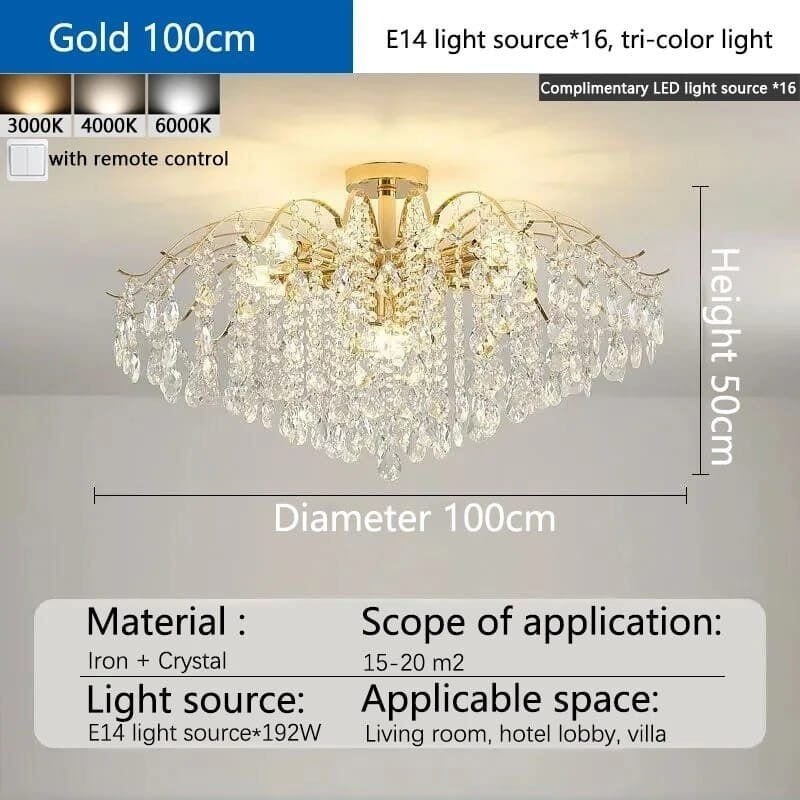 Style A Gold 100cm