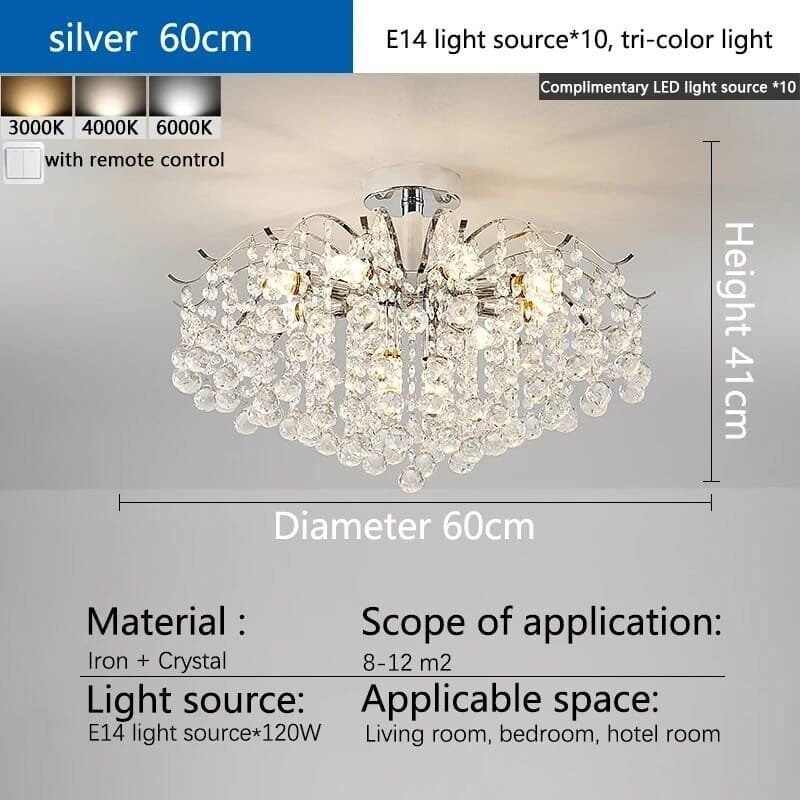 Style B Silver 60cm