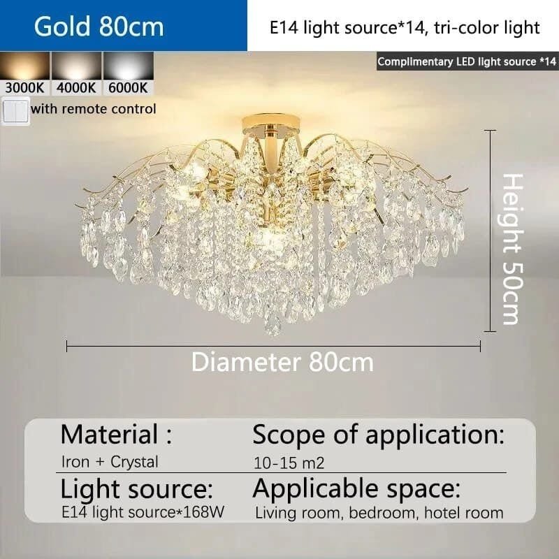 Style A Gold 80cm